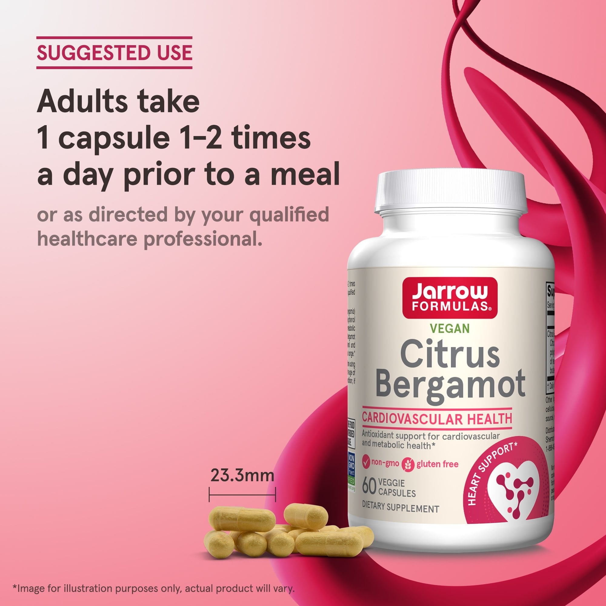 Jarrow Formulas - Sitruuna Bergamotti - 60 Vcaps