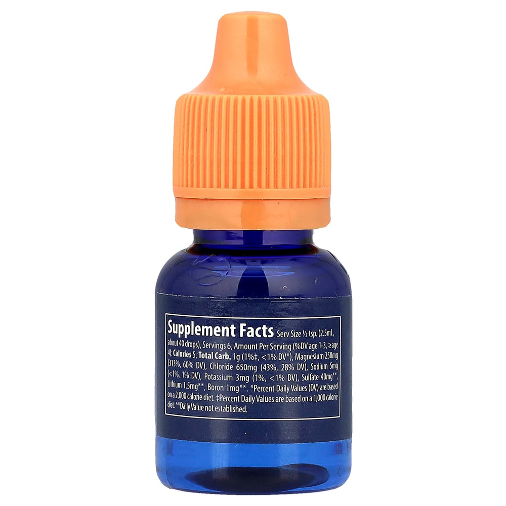 Concentrace Trace Mineral innehål närbild