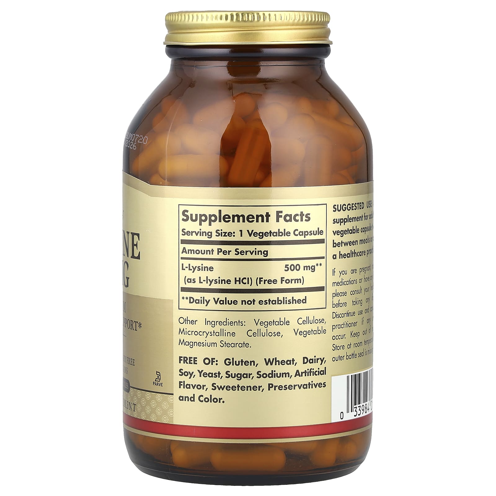 Solgar - L-Lysine