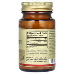 Solgar Zinc Picolinate näringsfakta och ingredienser