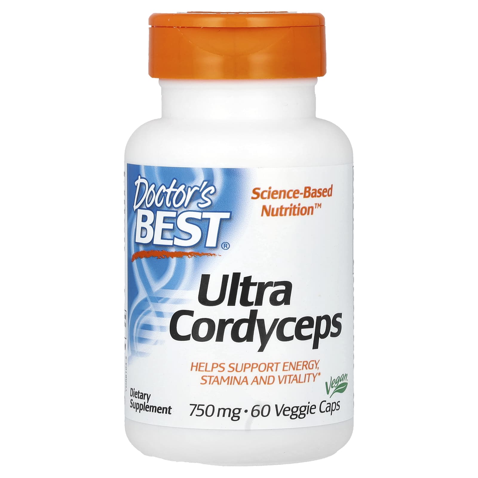 Doctor's Best Ultra Cordyceps baksida