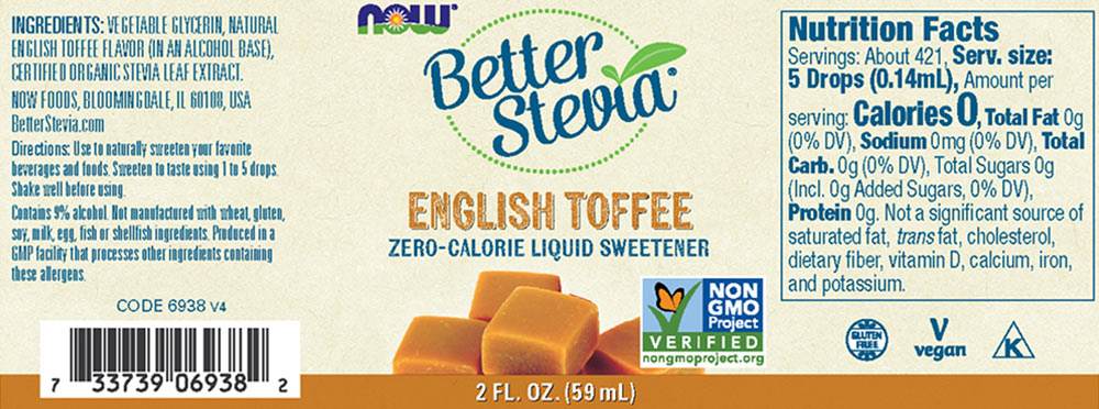 NOW Foods - Better Stevia Liquid French