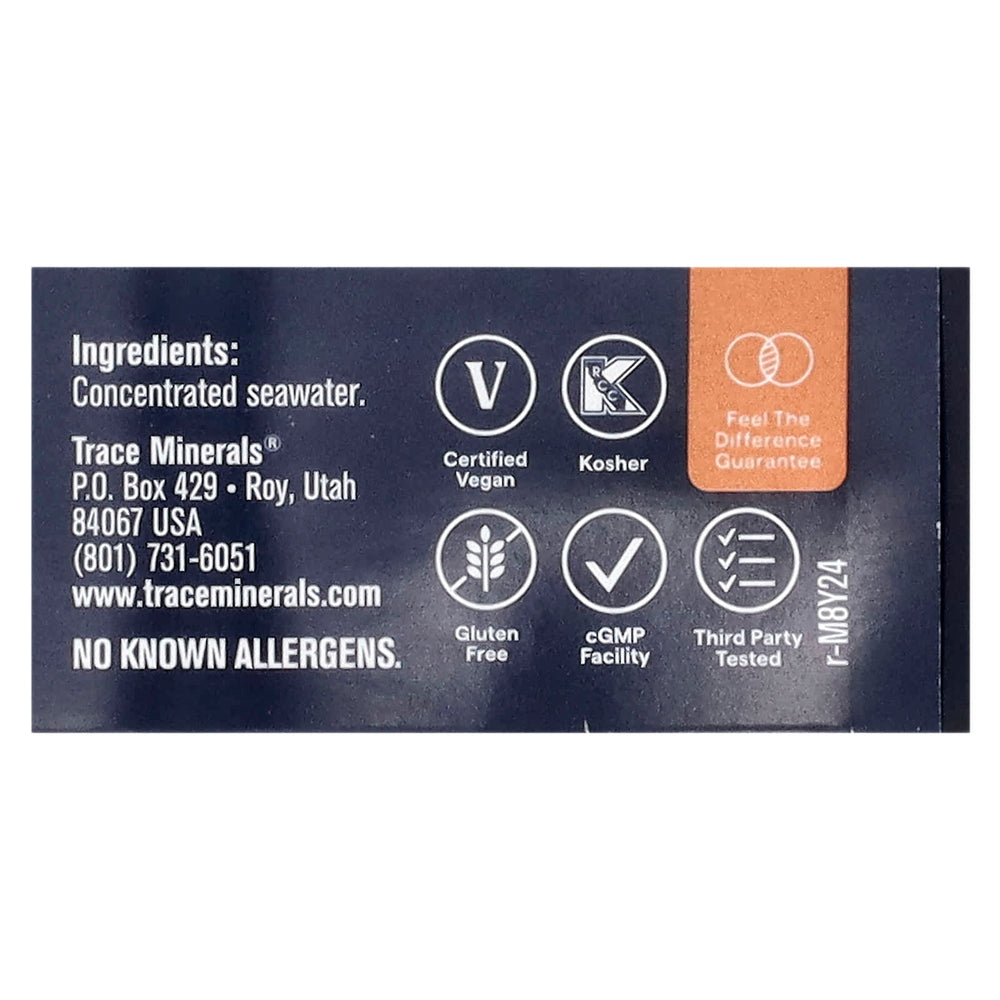 Concentrace Trace Mineral förpackning detalj