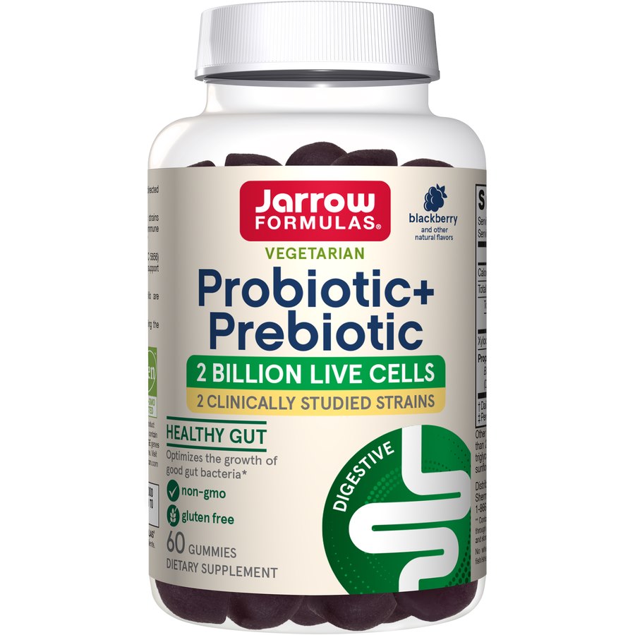 Jarrow Formulas Probiotic+ Prebiotic näringsfakta baksida