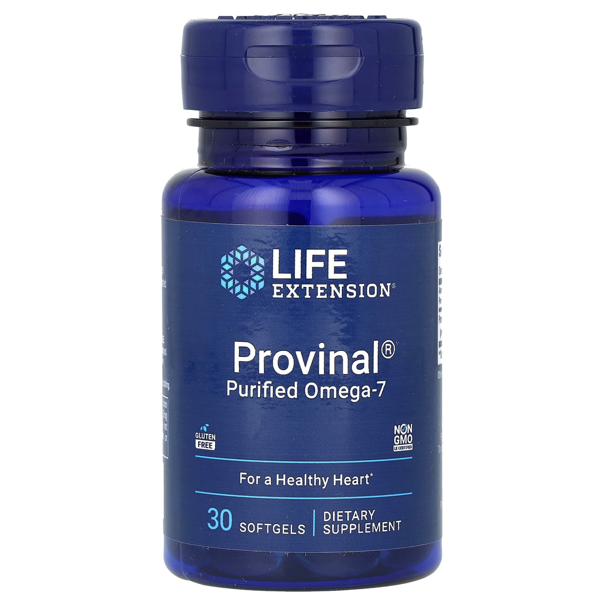 Provinal Purified Omega-7 baksida näringsfakta