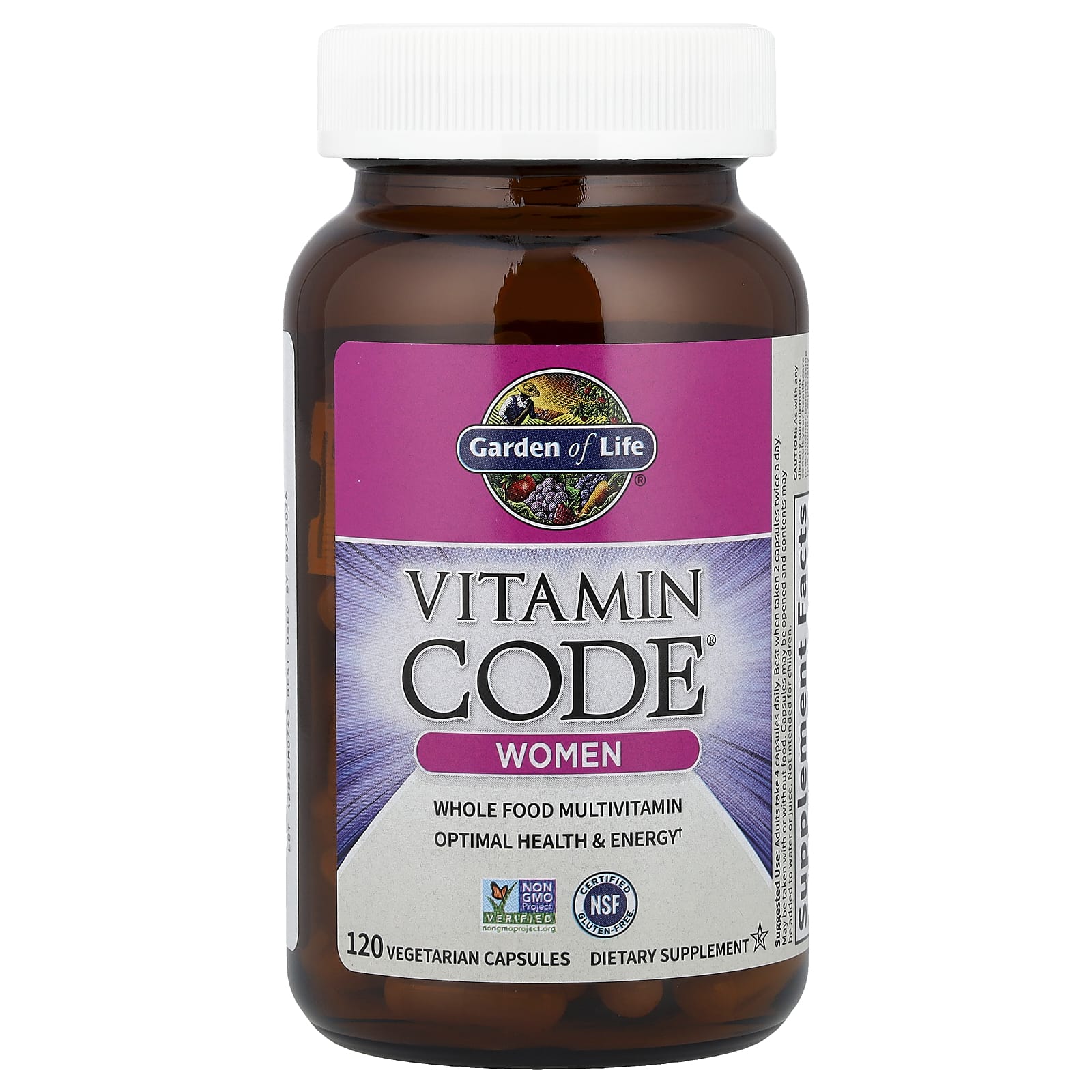 Vitamin Code Women förpackning detalj