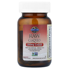 Garden of Life RAW CoQ10 dosering information