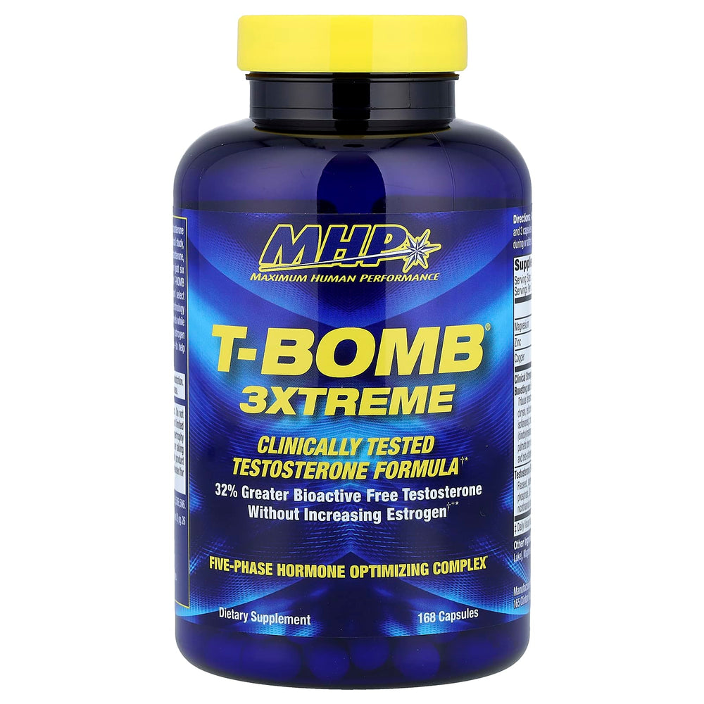 MHP T-Bomb 3Xtreme ingredienser etikett