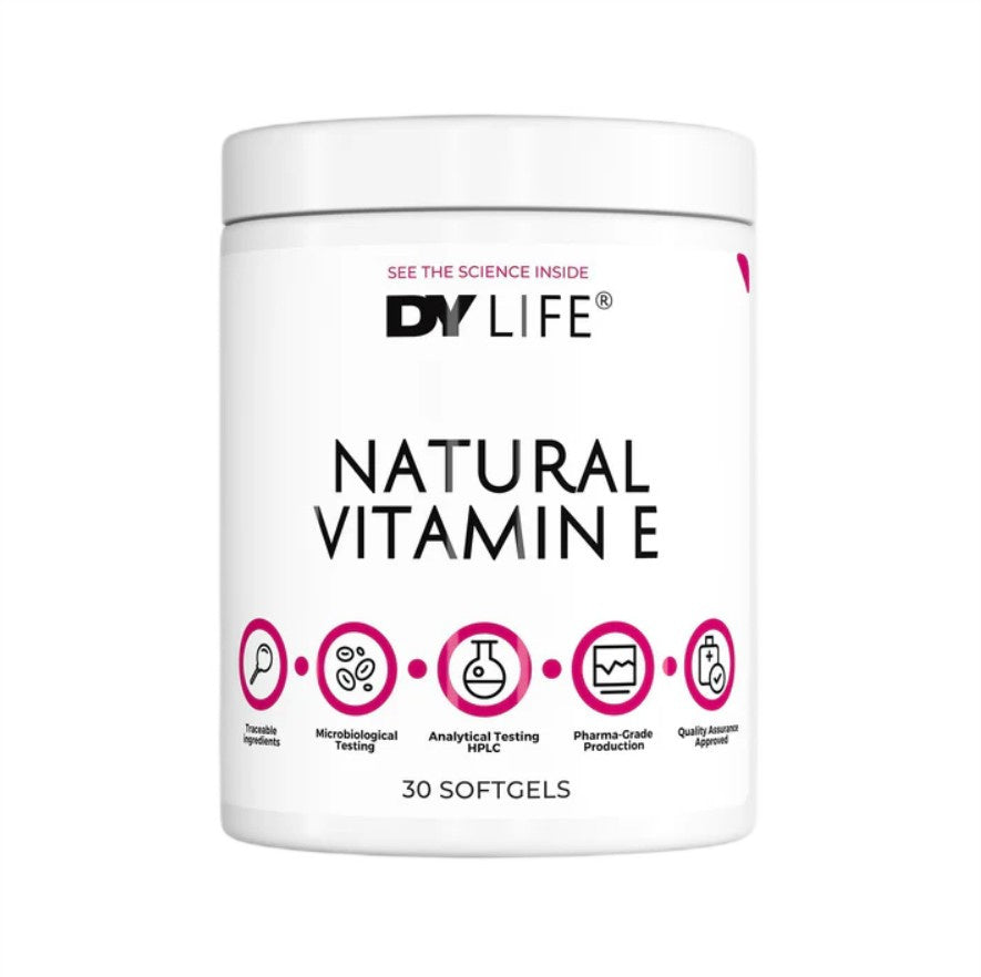 DY LIFE - Natural Vitamin E - 30 softgels