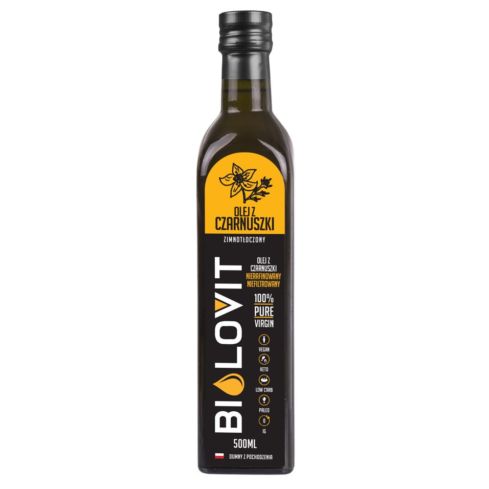 Bilovit - Organic Cold-Pressed Black Seed Oil