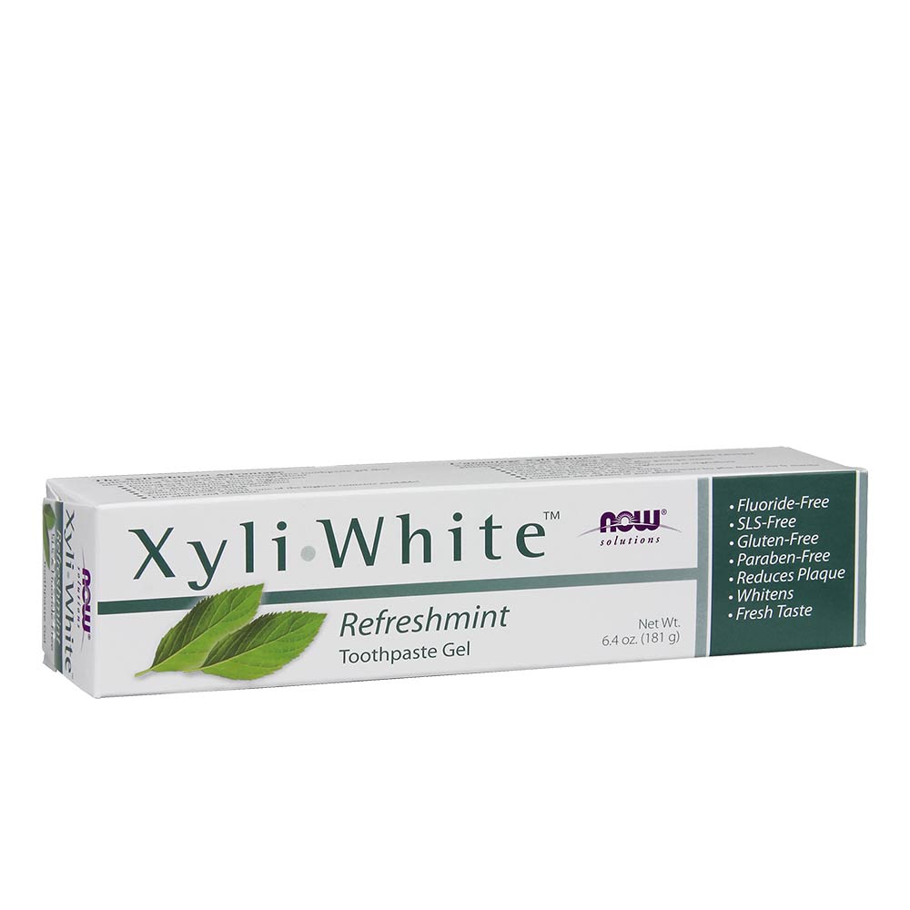 NOW Foods XyliWhite Toothpaste Gel ingredienser