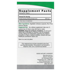 Nature's Answer - Korealainen ginseng - 50 Vcaps
