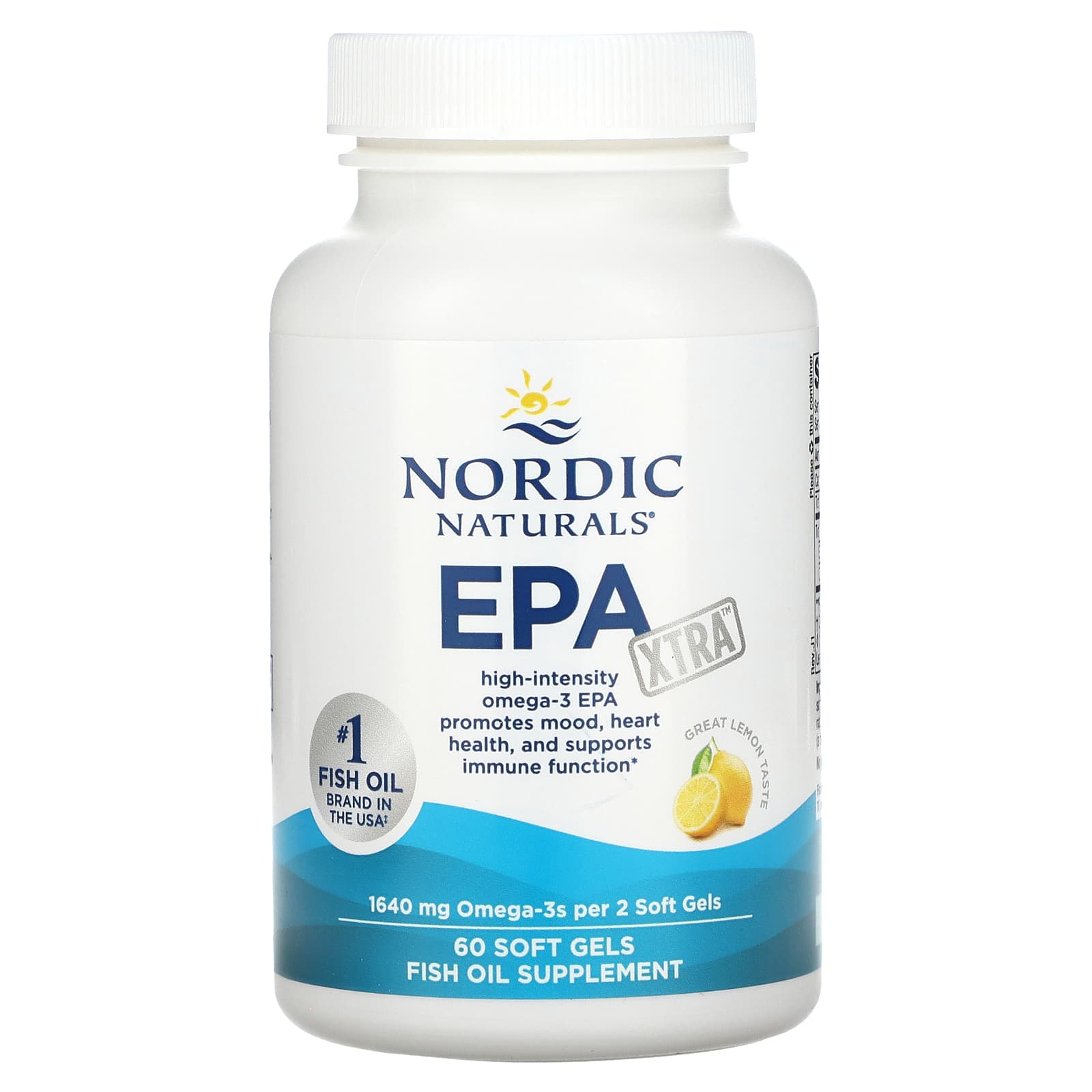 Nordic Naturals - Citron, 60 Kapsler