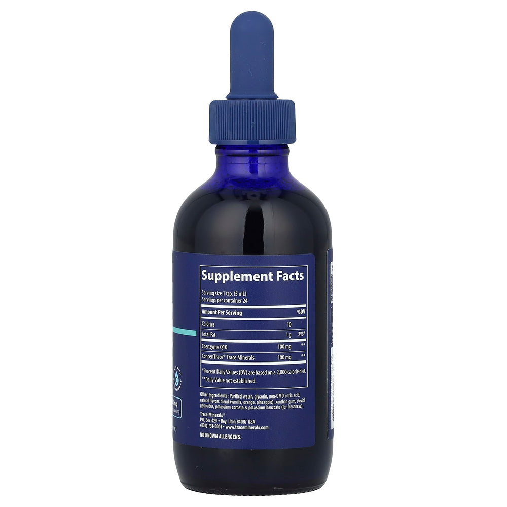 Trace Minerals CoQ10 Flytande – näringsfakta