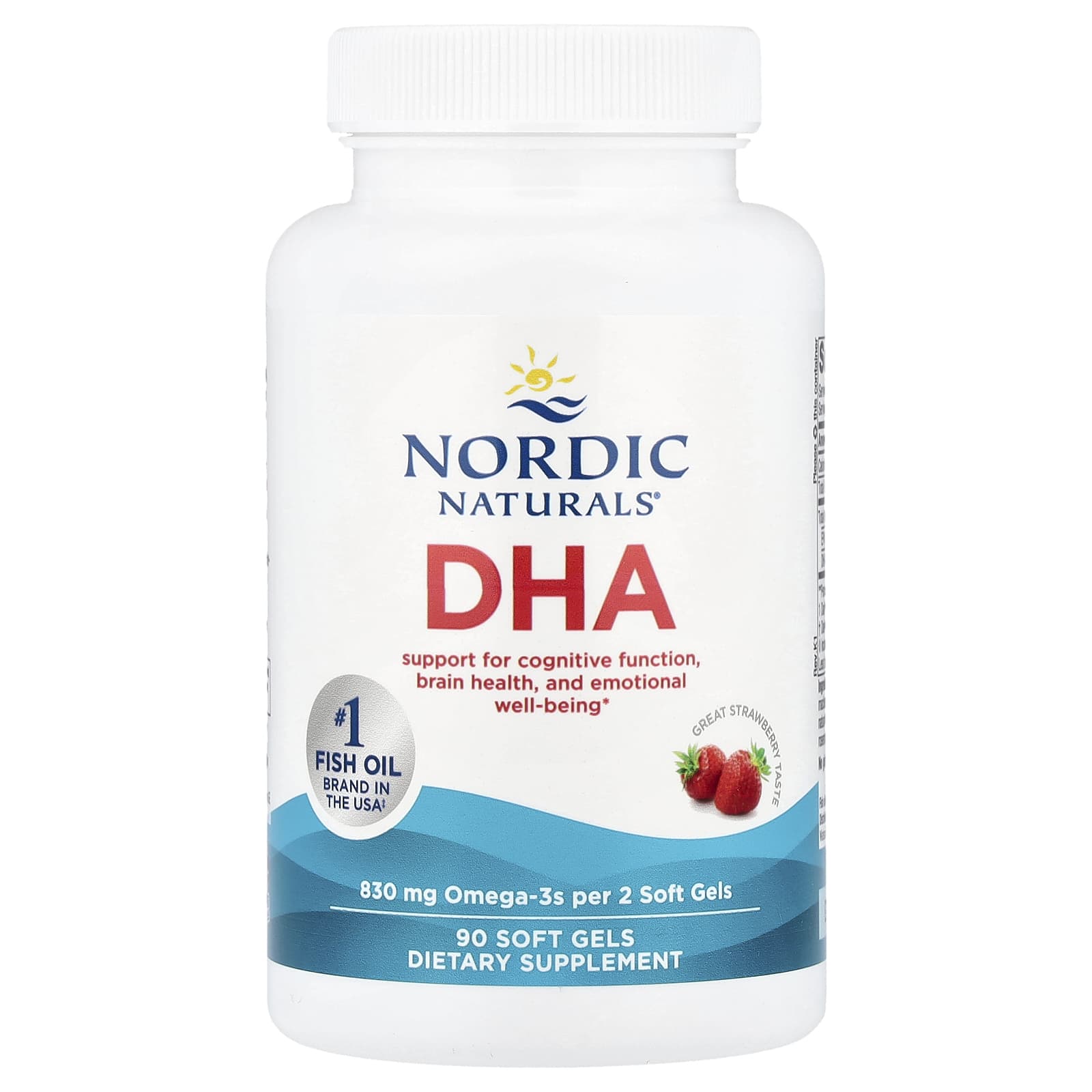 Nordic Naturals DHA mjuk gelékapslar