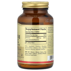 Solgar - Selen Gærfri, 200mcg