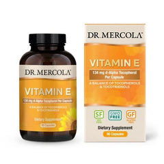 Dr. Mercola Vitamin E baksida