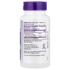Ginkgo Biloba 120 mg extrakt baksida näringsfakta