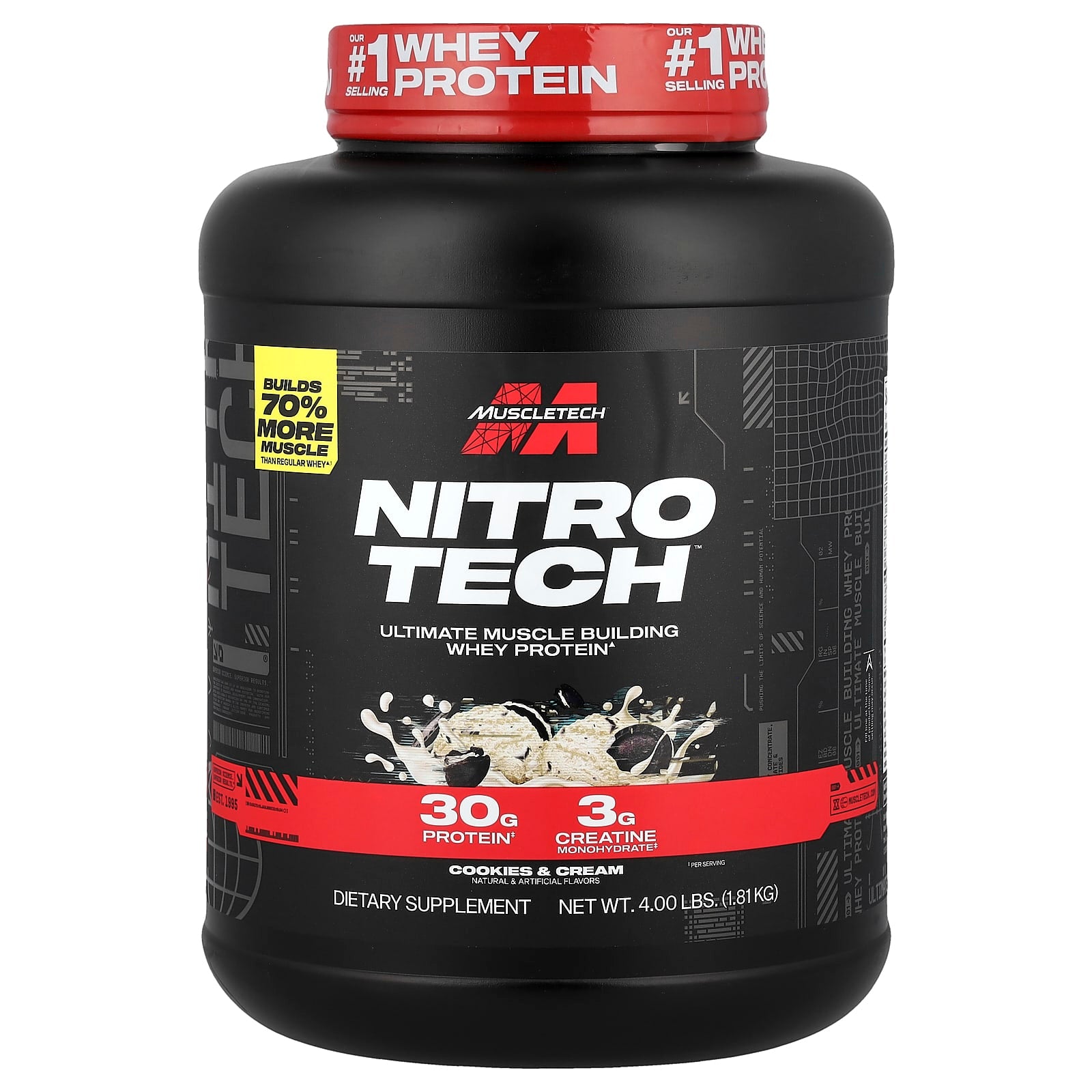 Muscletech - Nitro-Tech Whey Protein
