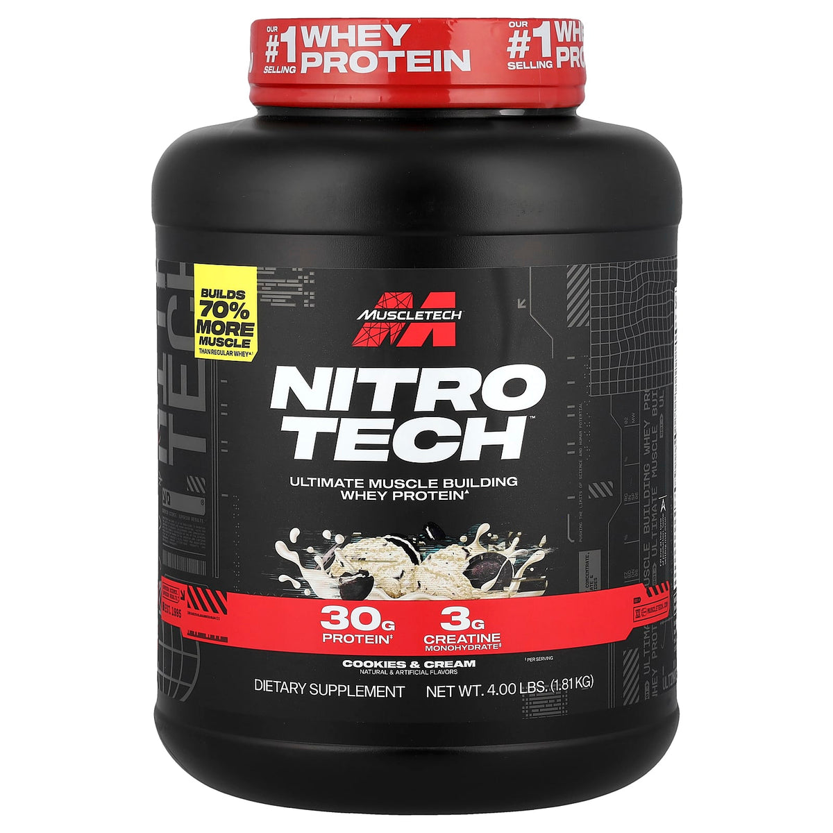 Muscletech - Nitro-Tech Whey Protein