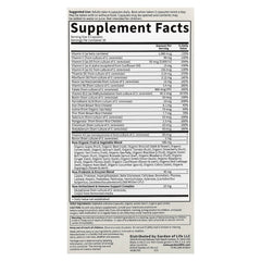 Vitamin Code Women ingredienslista etikett