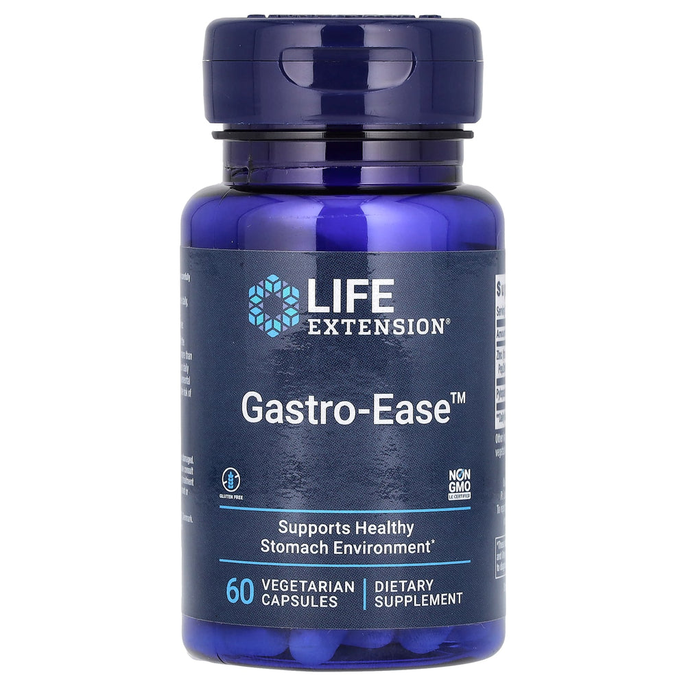 Life Extension Gastro-Ease ingredienser lista
