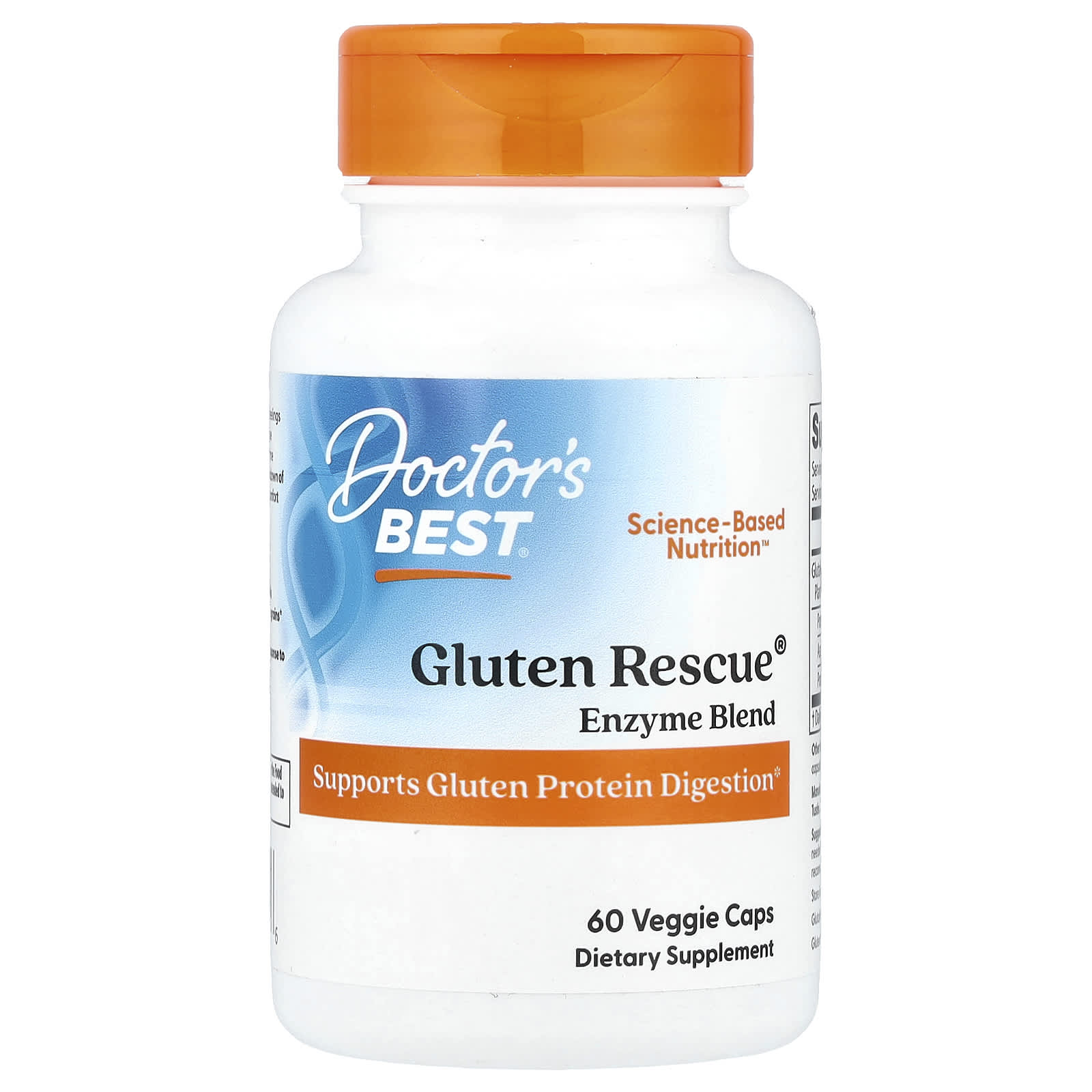 Doctor's Best - Gluteenipelastaja Entsyymiseos - 60 Vcaps