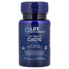 Ubiquinol CoQ10 – Mitokondriestöd näringsfakta-etikett