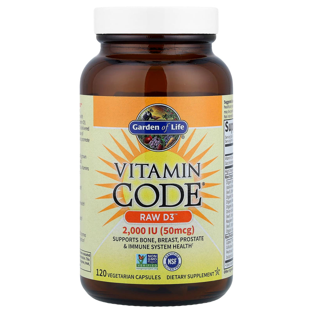 Vitamin Code Raw D3 dosering information