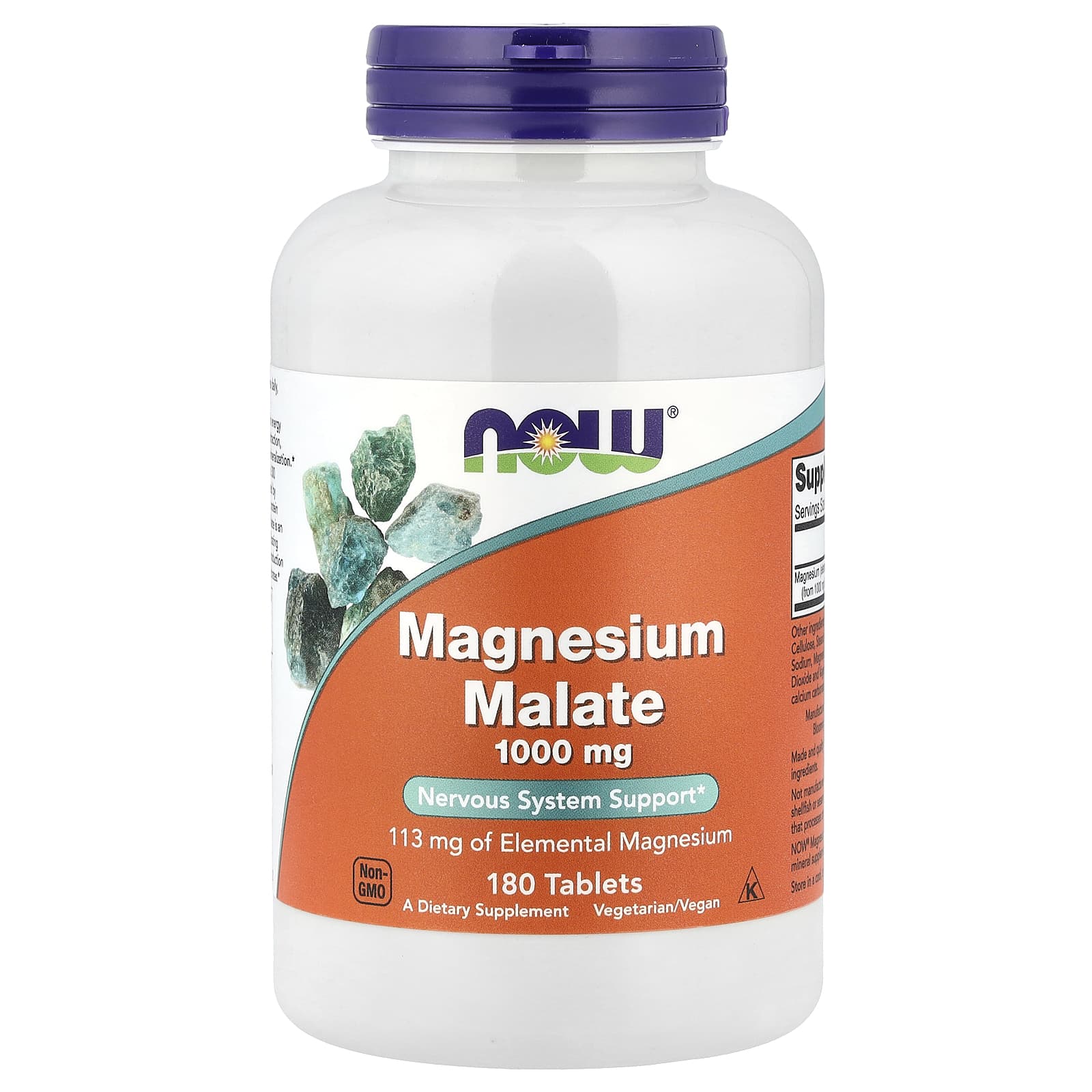 NOW Foods Magnesium Malate ingredienser lista