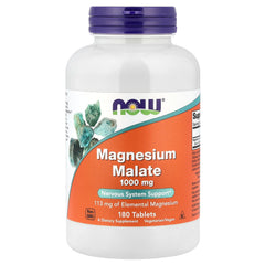 NOW Foods Magnesium Malate ingredienser lista