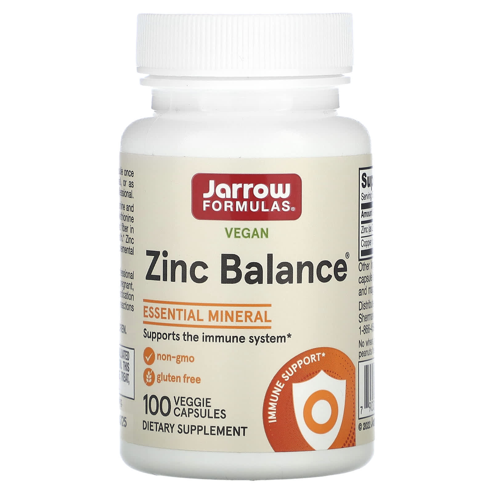 Jarrow Formulas - Zinc Balance