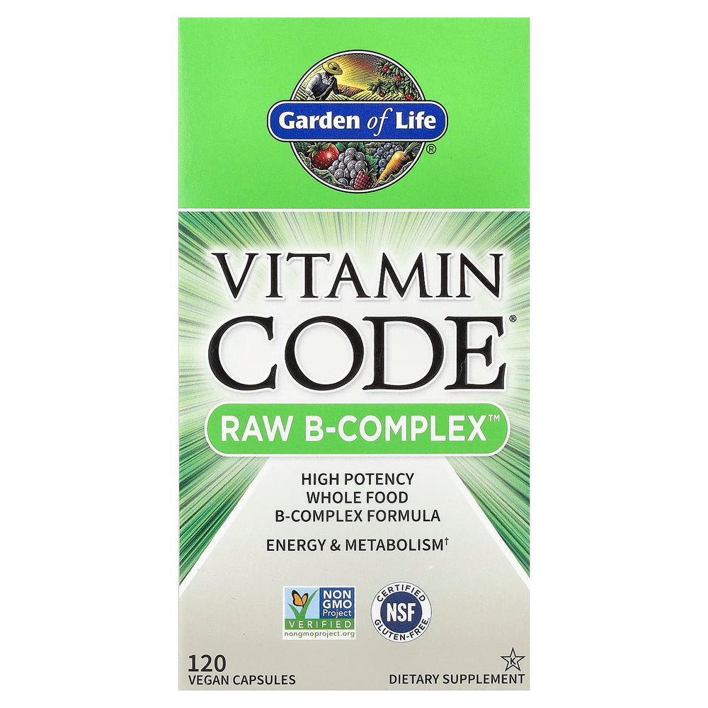 Garden of Life Vitamin Code Raw B-Complex näringsfakta