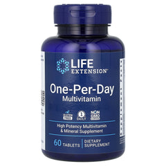 One-Per-Day Multivitamin baksida näringsfakta