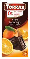 TORRAS Dark Chocolate chokladbar närbild