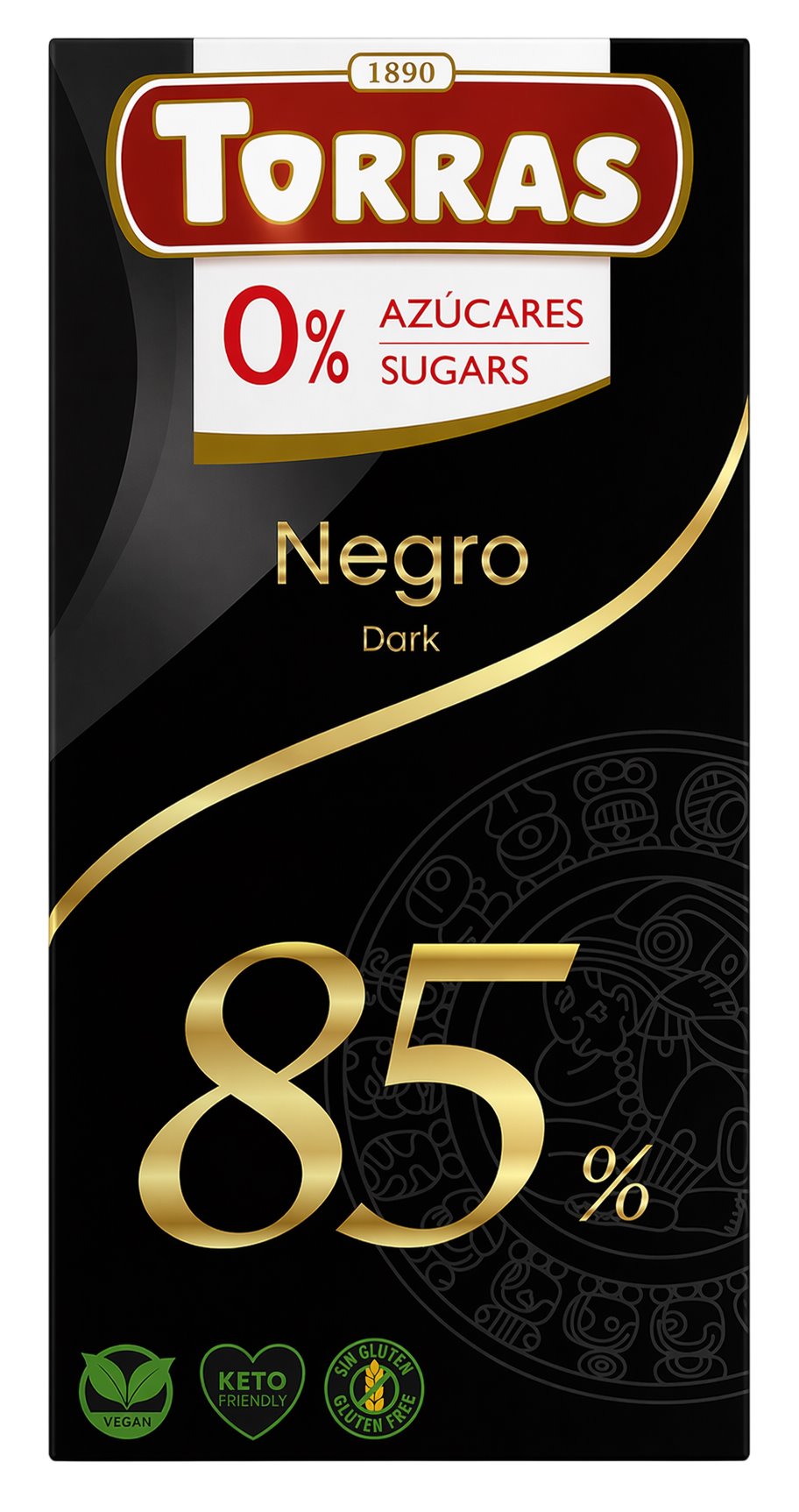 Torras Dark Chocolate 85% framsida