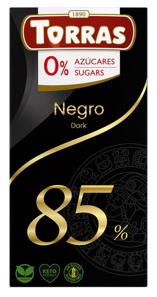 Torras Dark Chocolate 85% framsida