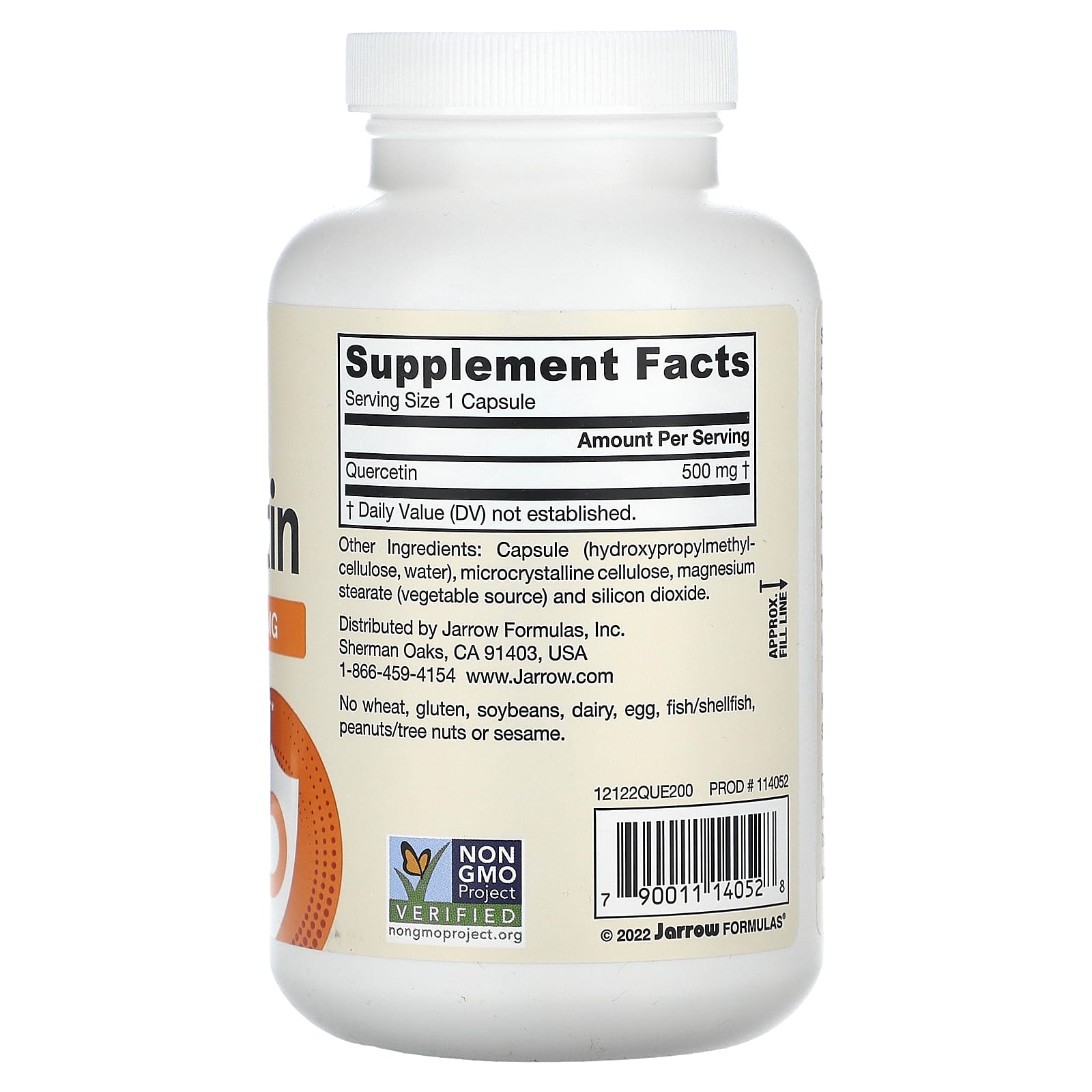 Jarrow Formulas - Quercetin - 500mg