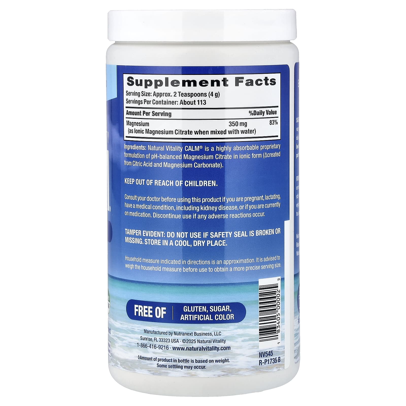 Natural Vitality - Natural Calm