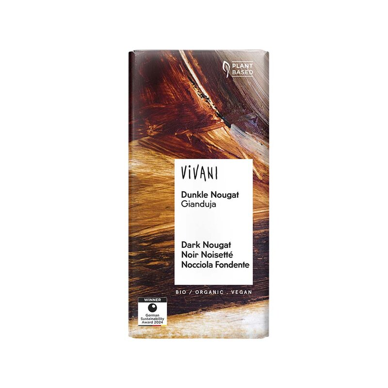 Vivani - Mörk Vegansk Choklad Nougat