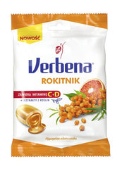Verbena Herbal Candies Sea Buckthorn framsida