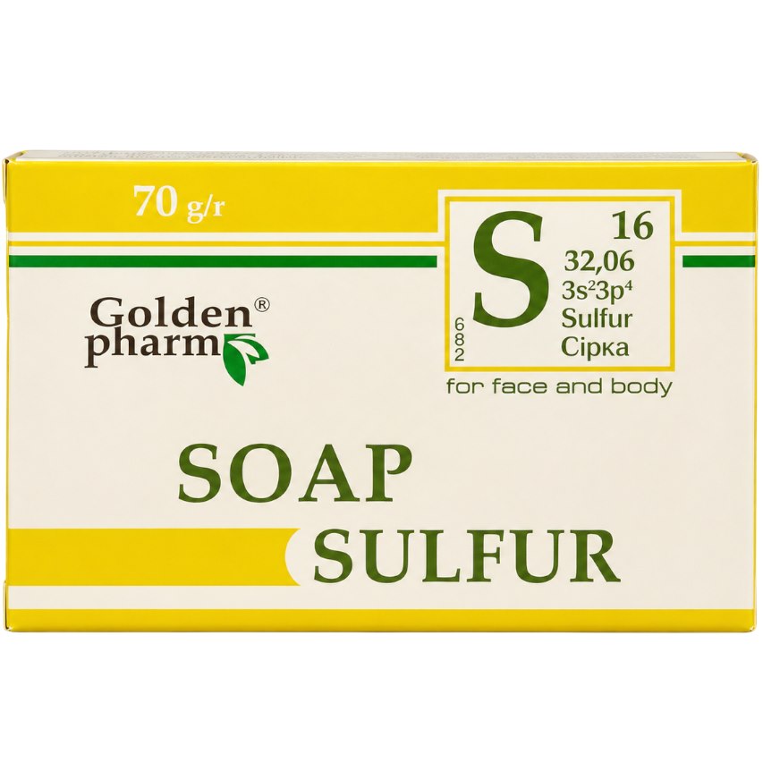 Golden Pharm - GoldenPharm - Sulfur Soap - 70 g