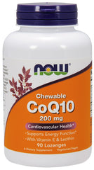 NOW Foods - CoQ10 Med Lecithin & Vitamin E