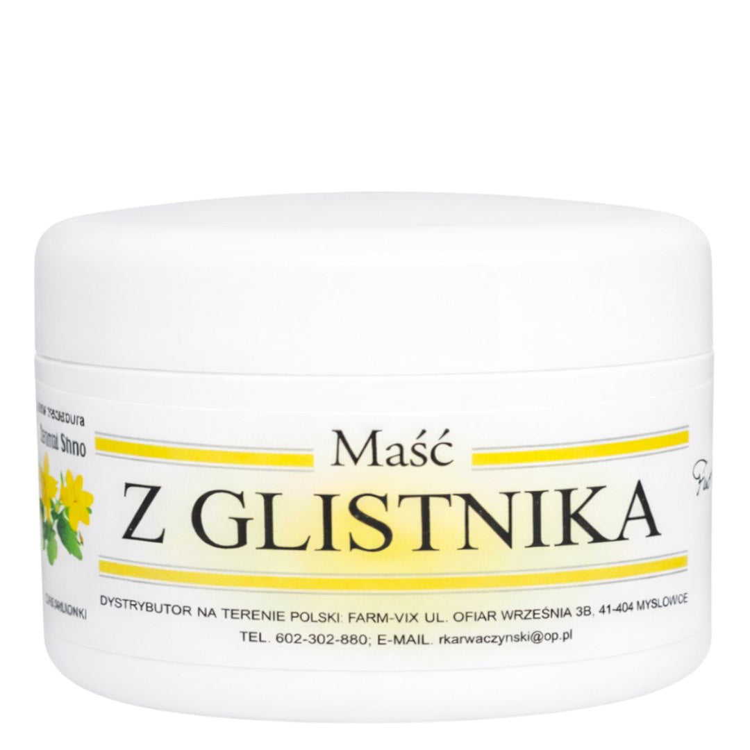 Farm-Vix Pilewort Salve baksida med innehållsuppgifter