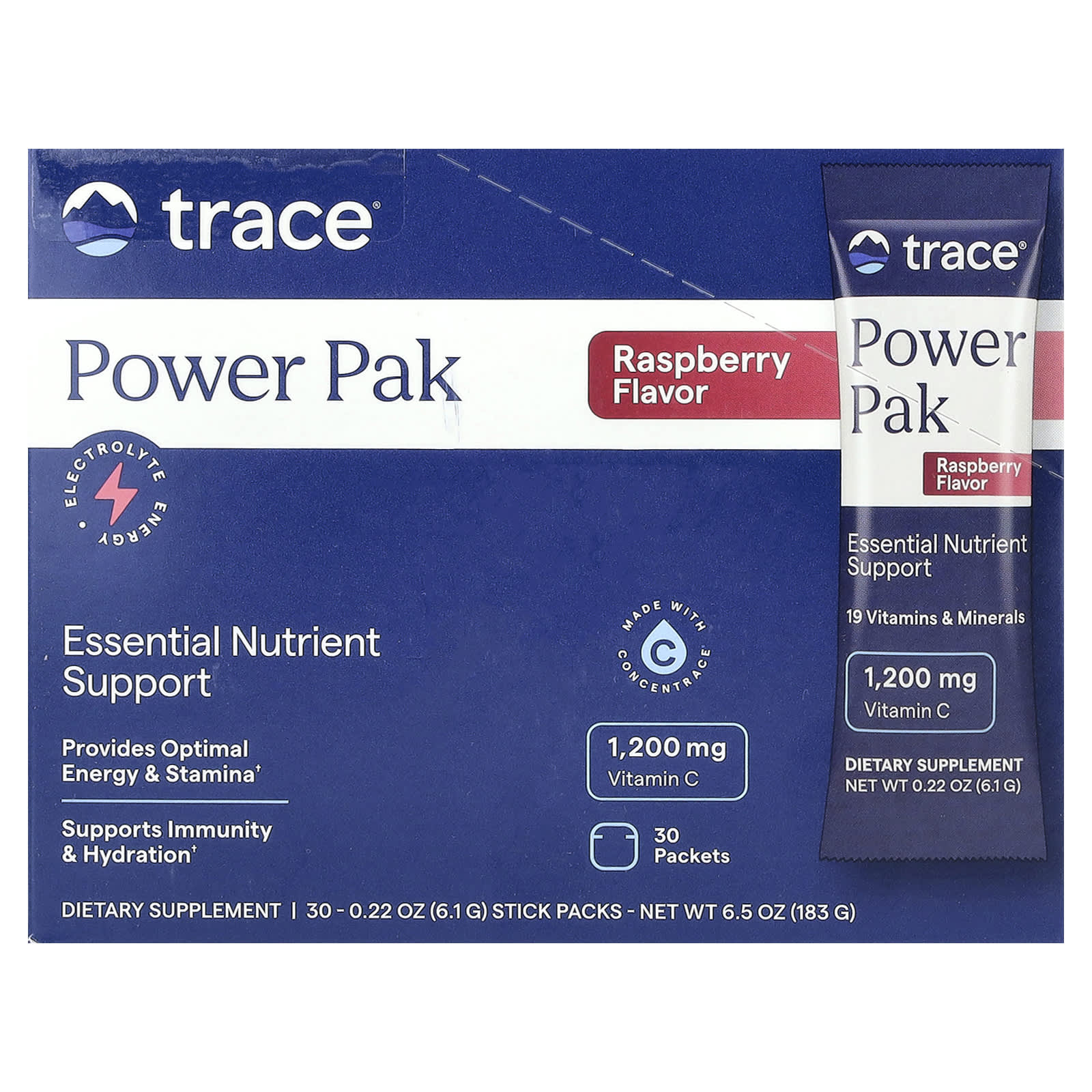 Power Pak produktdetalj näringsinformation