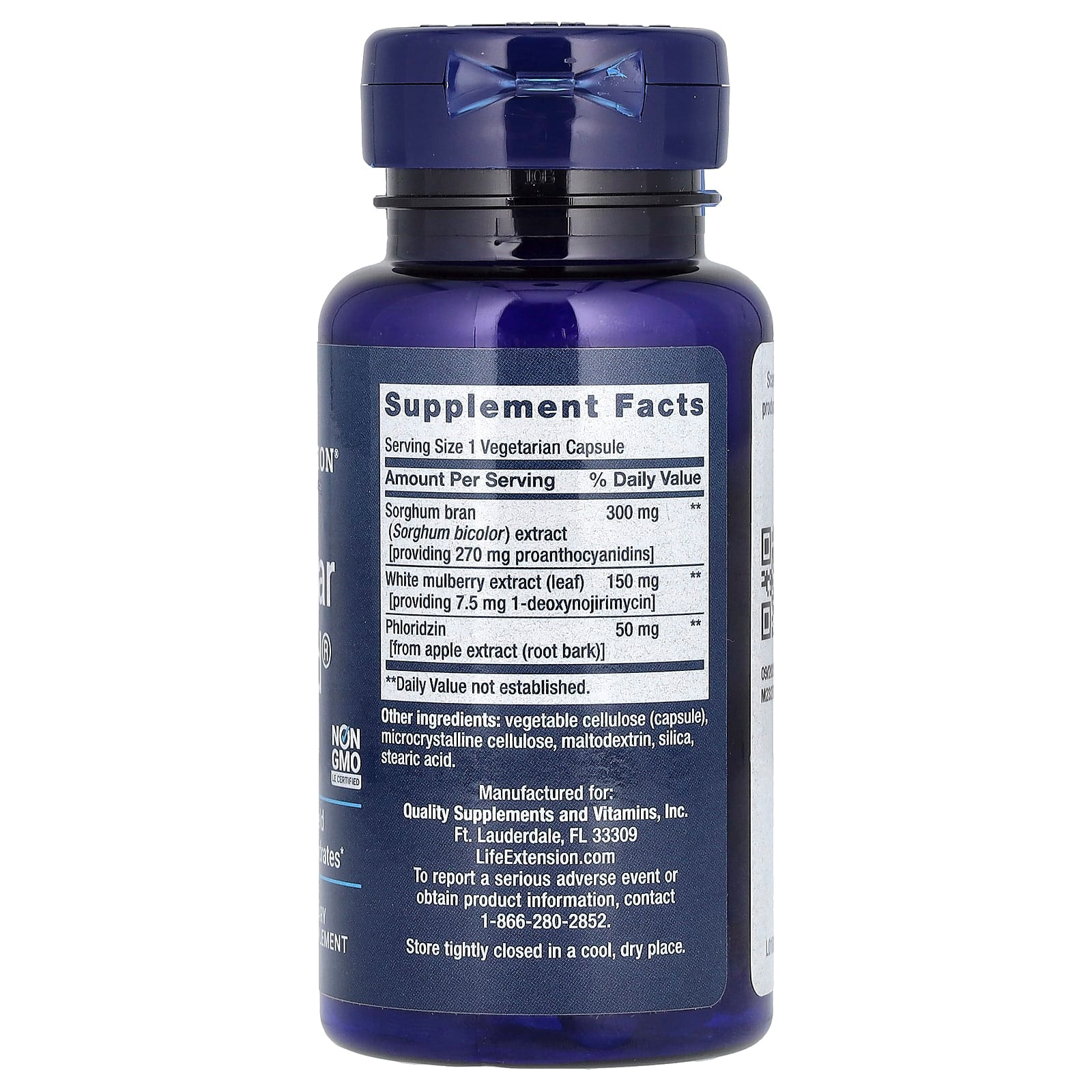 Life Extension Tri Sugar Shield ingredienser