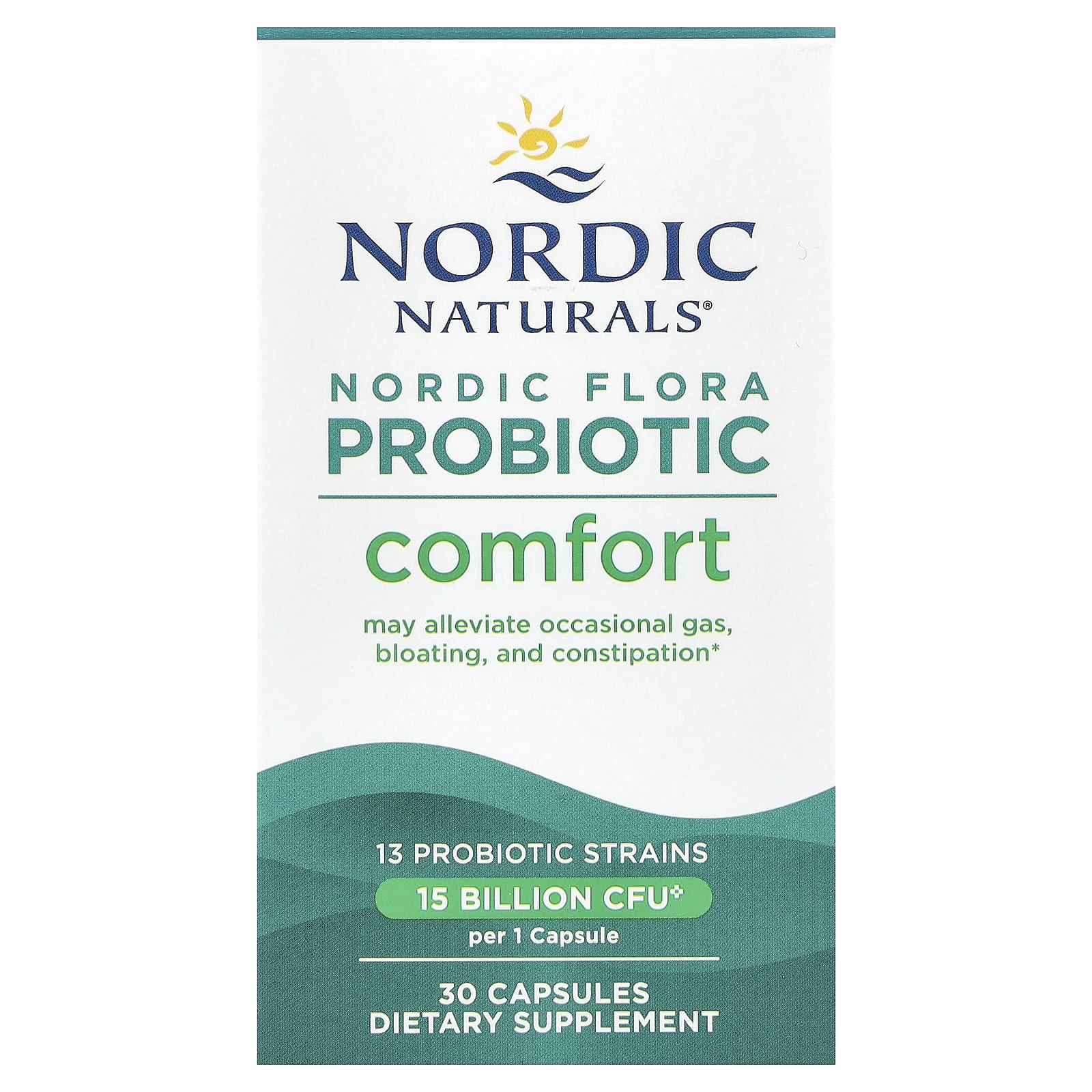 Nordic Naturals Nordicflora Probiotic Comfort framsida