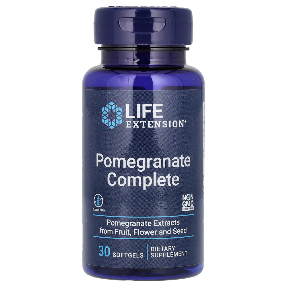 Pomegranate Complete baksida med näringsfakta
