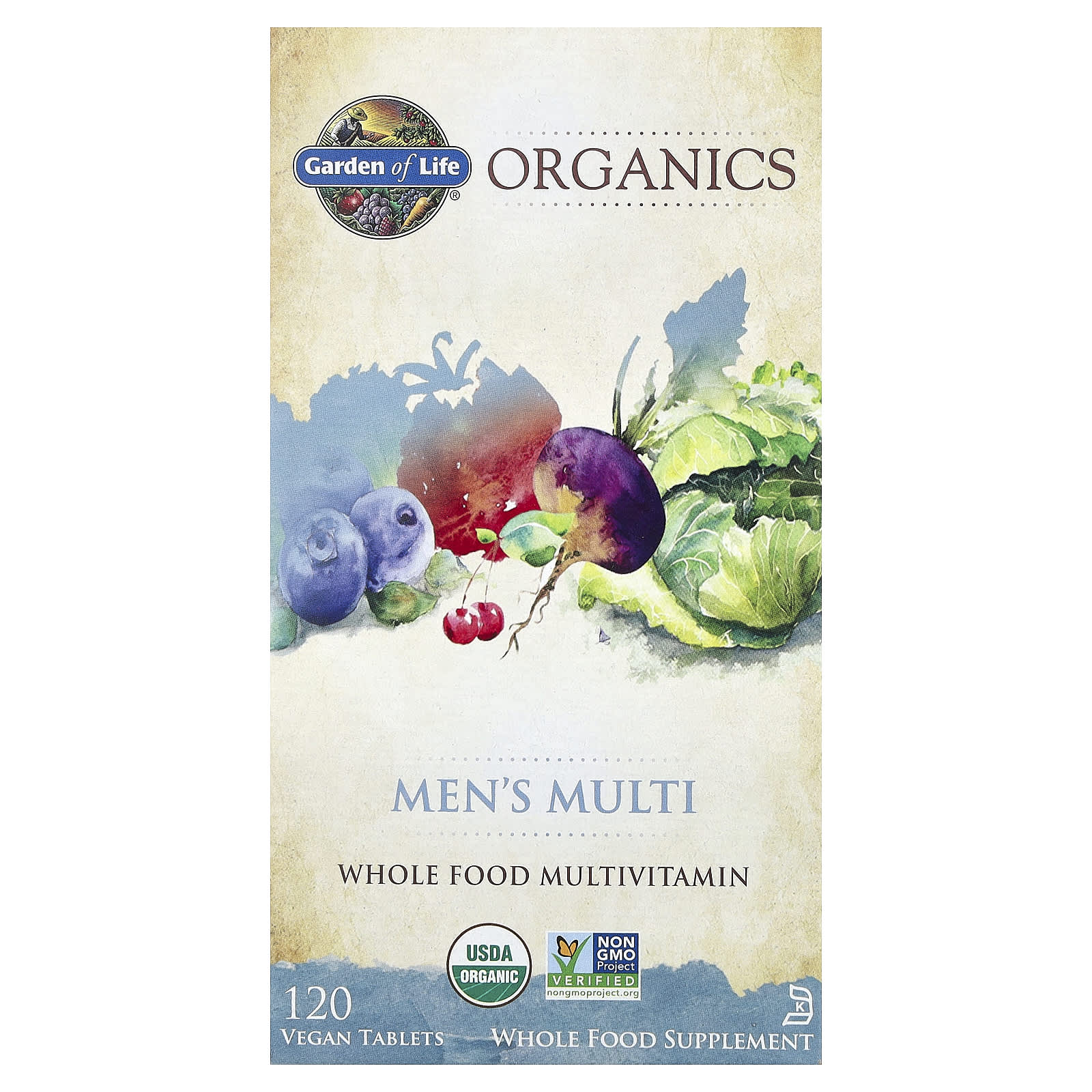 Garden Of Life Vegan Tabs baksida