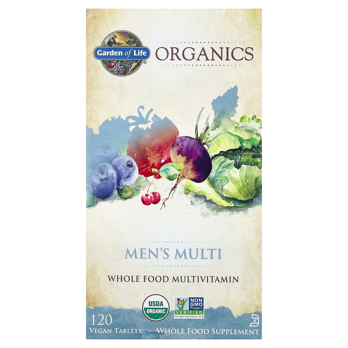 Garden Of Life Vegan Tabs baksida